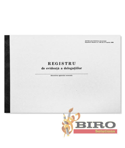 Registru de evidenta a delegatiilor, hirtie de ofset, 50 file